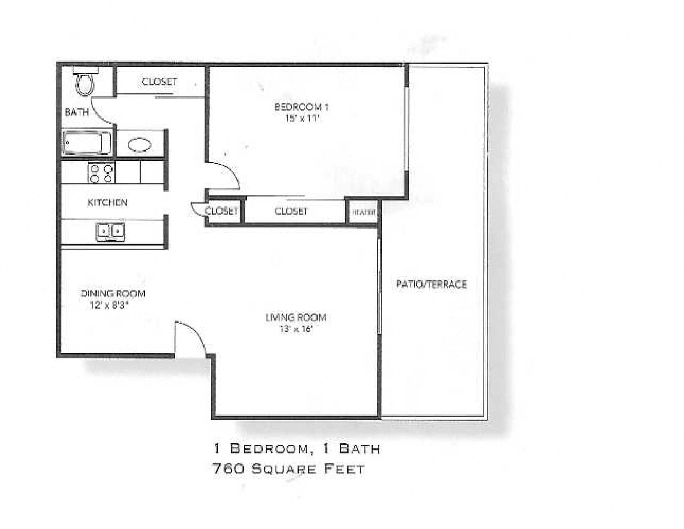 Floor Plans of Sylvan Square Apartments in Mountain View, CA